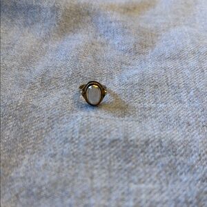 Moonstone 14 karat ring